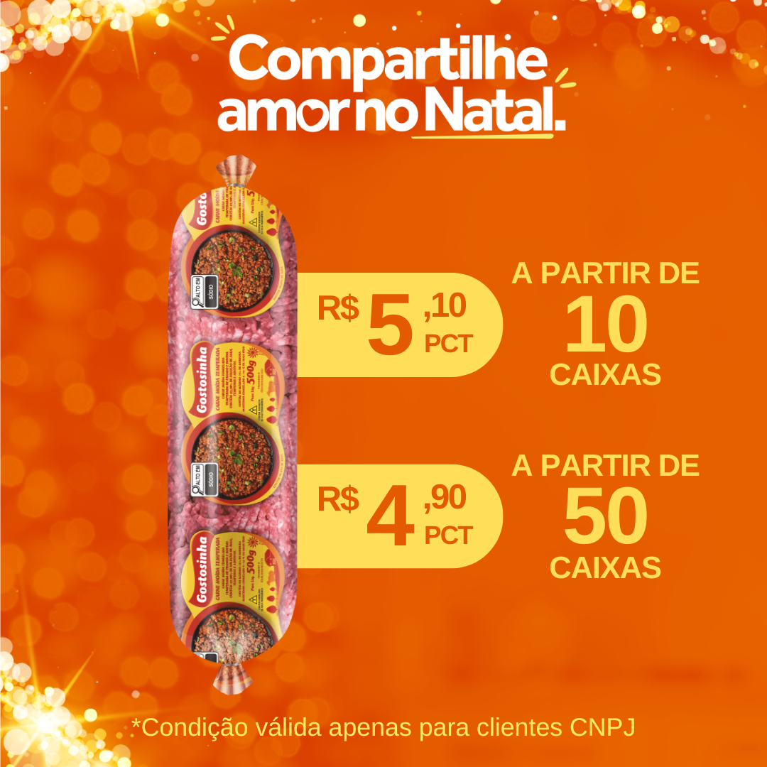 Carne Mo&iacute;da Temp Cong 500g - Gostosinha